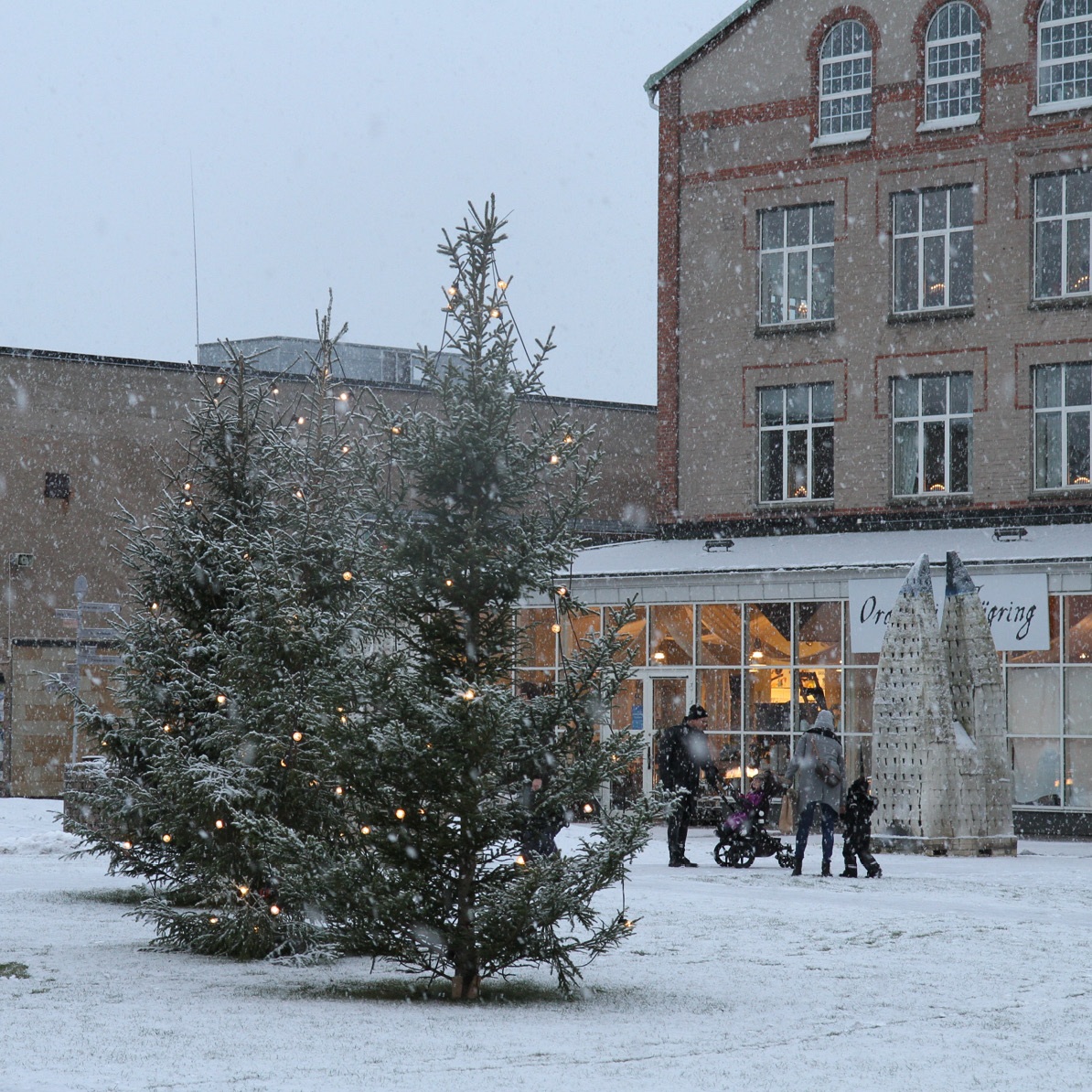 Jul på Rörstrand Center i Lidköping